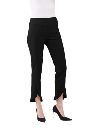Petal Hem Capri Pants