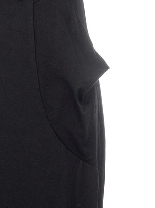 Sleeveless Long Black Dress