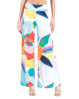 Palazzo Floral Pants - flowy palazzo pants