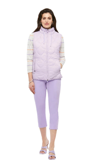 Lavender Vest - Lala Love Moda