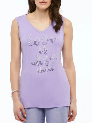 "Love is all you need" Tank Top - Lala Love Moda
