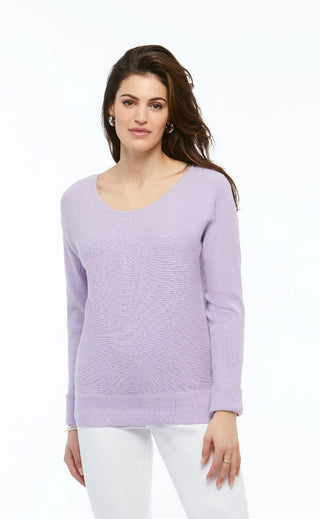 Scoop Neck Sweater - Lala Love Moda