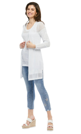 Silver Knit Cardigan - Lala Love Moda