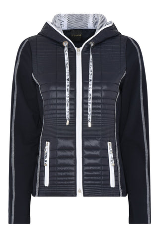 I'Cona navy blue jacket womens