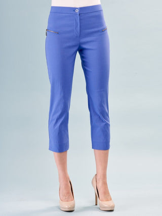 Insight Clothing - women's blue cropped pants