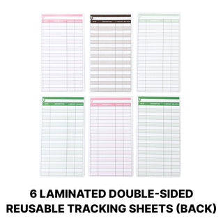 Budget Binder with Cash Envelopes and Tracking Sheet