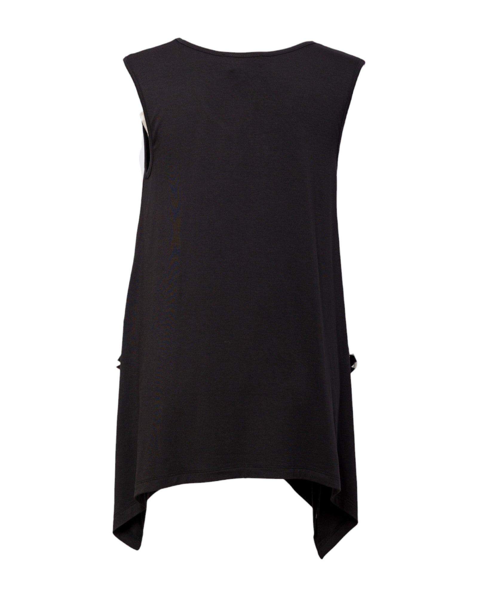 Ever Sassy Black Sleeveless Tunic L / Black Ever Sassy Black Sleeveless Tunic L / Black