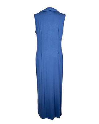 Women's Blue Maxi Dress by Michael Tyler