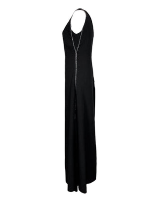 Dressy Sleeveless Black Jumpsuit