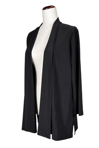 black cardigan duster