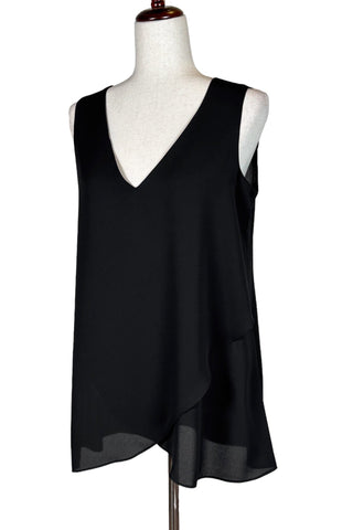 women's loose fit tank tops black compli-k