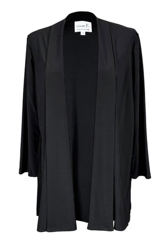 long sleeve black cardigan by Compli-K