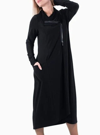 Asymmetrical Cutout Dress - Lala Love Moda