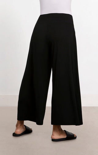 Bamboo Wide Leg Cropped Pants - Lala Love Moda