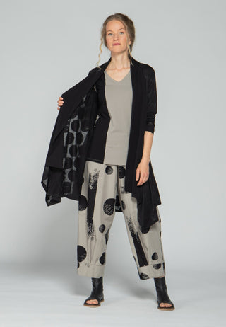 Luukaa Clothing Black Polka-Dot Cardigan - Lala Love Moda