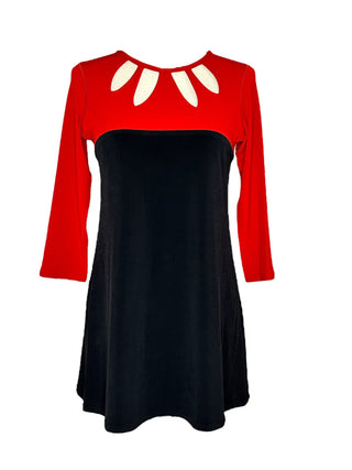 Front Cut Out Tunic - Lala Love Moda