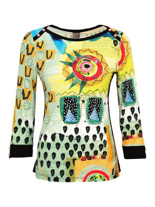 Dolcezza Clothing - Women's Abstract Printed Top
