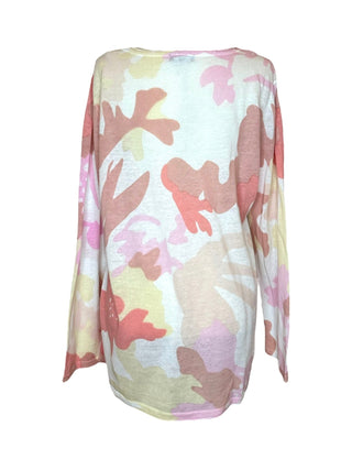 Pink Camo Sweater - Lala Love Moda