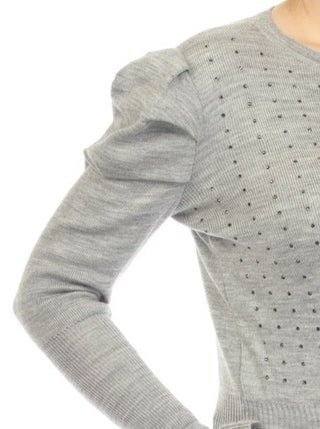 Puff Sleeve Sweater - Lala Love Moda