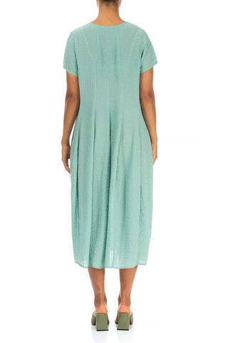 Scoop Neck Silk Dress - Lala Love Moda