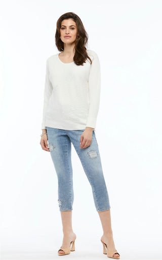 Scoop Neck Sweater - Lala Love Moda