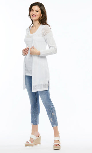 Silver Knit Cardigan - Lala Love Moda