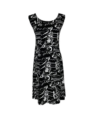 Black Women's Tank Dress - Lala Love Moda Online Clothing Boutique