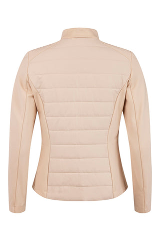 Zip Up Gold Jacket - Lala Love Moda